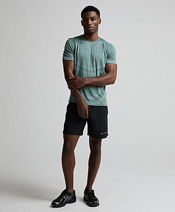 Monterrain Vapor T-Shirt in Green Stone / Orchard Sage