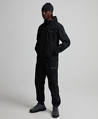 Dripmade Extreme Windbreaker in Black