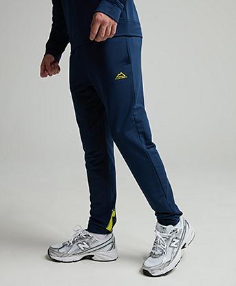 Alpyrex Junior Carabiner Poly Pant in Naval Ink / Lime Punch / Yellow Twist