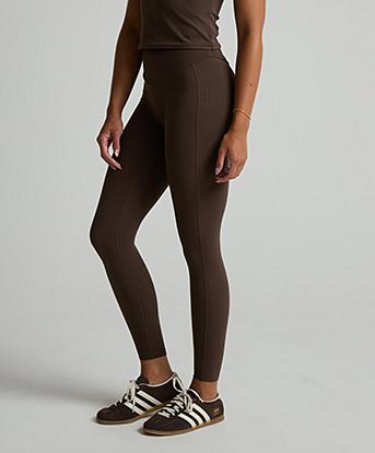 Forena Womens Smooth Like Butter 2.0 Legging in Cocoa Ember
