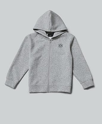 Closure London Nursery Neoprene Full Zip Tracksuit in Grey Marl