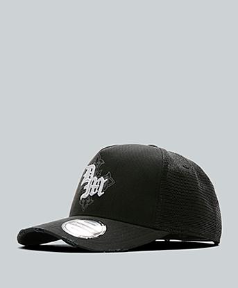 Dripmade Sacred Trucker Cap in Black