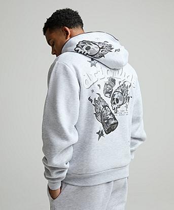 Grey Marl / Grey Camo
