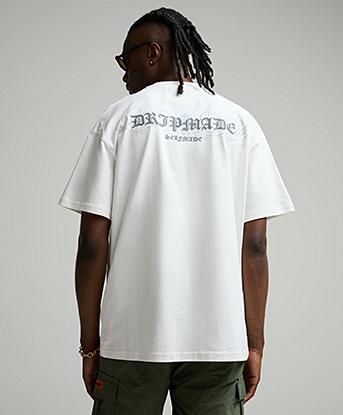 Dripmade Sacred T-Shirt in Chiffon White