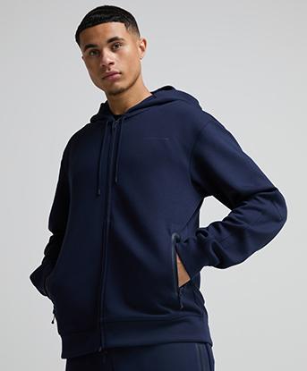 Monterrain Ultimate Full Zip Hoodie in Velvet Dusk