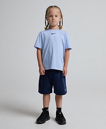 Nike Nursery Knit Short Set in Midnight Navy