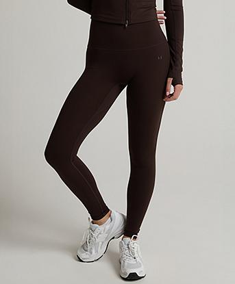 Myprotein Womens Tempo High Waisted Legging in Cocoa