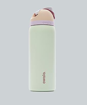 Owala Womens FreeSip 32 Oz Stainless Steel Water Bottle in Coastal Mist