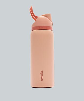 Owala Womens FreeSip 32 Oz Stainless Steel Water Bottle in Peach Of Mind