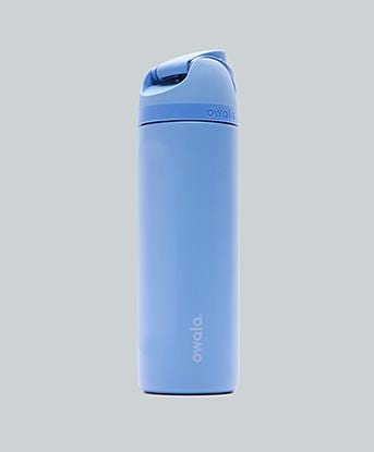 Owala Womens FreeSip 24 Oz Stainless Steel Water Bottle in Out of The Blue