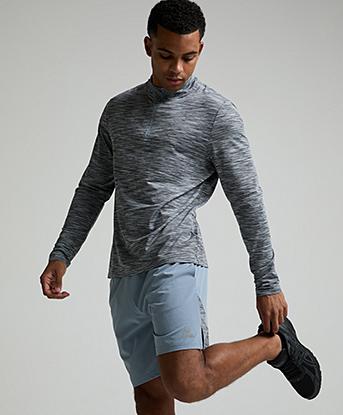 Montirex Trail Panel 2.0 Short in Cadet Grey / Asphalt / Summer Mist / Slate Grey